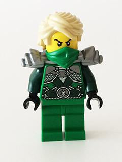 LEGO Minifigure-Lloyd Garmadon - Flat Silver Shoulder Armor-Ninjago-NJO104-Creative Brick Builders